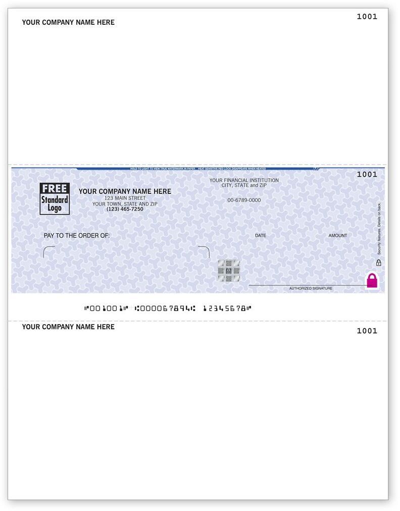 Businessworks Software Compatible Business Checks Printed on Secure Paper 