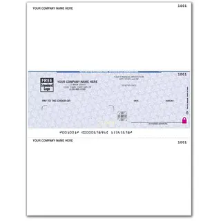 Businessworks Software Compatible Business Checks Printed on Secure Paper 