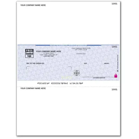 Businessworks Software Compatible Business Checks Printed on Secure Paper 