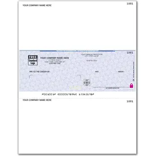 Businessworks Software Compatible Business Checks Printed on Secure Paper 