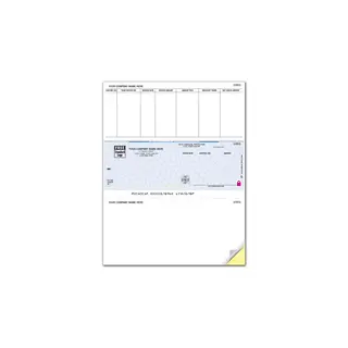 Laser Accounts Payable Checks on Secure Paper for Microsoft Dynamics and Solomon