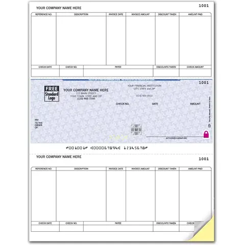 Secure business checks for Peachtree Complete software