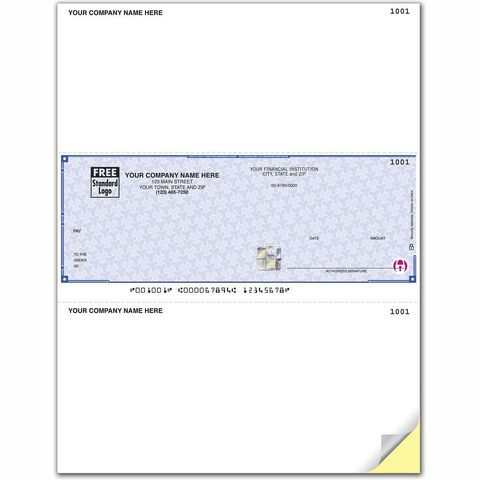 Custom Laser Check Printing Compatible with Sage Software