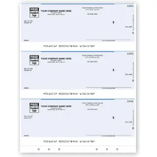 Laser 3-Up Multi-Purpose Business Checks