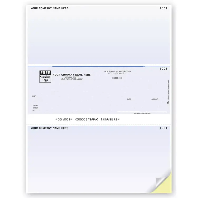 Custom Laser Sage Checks for Your Business