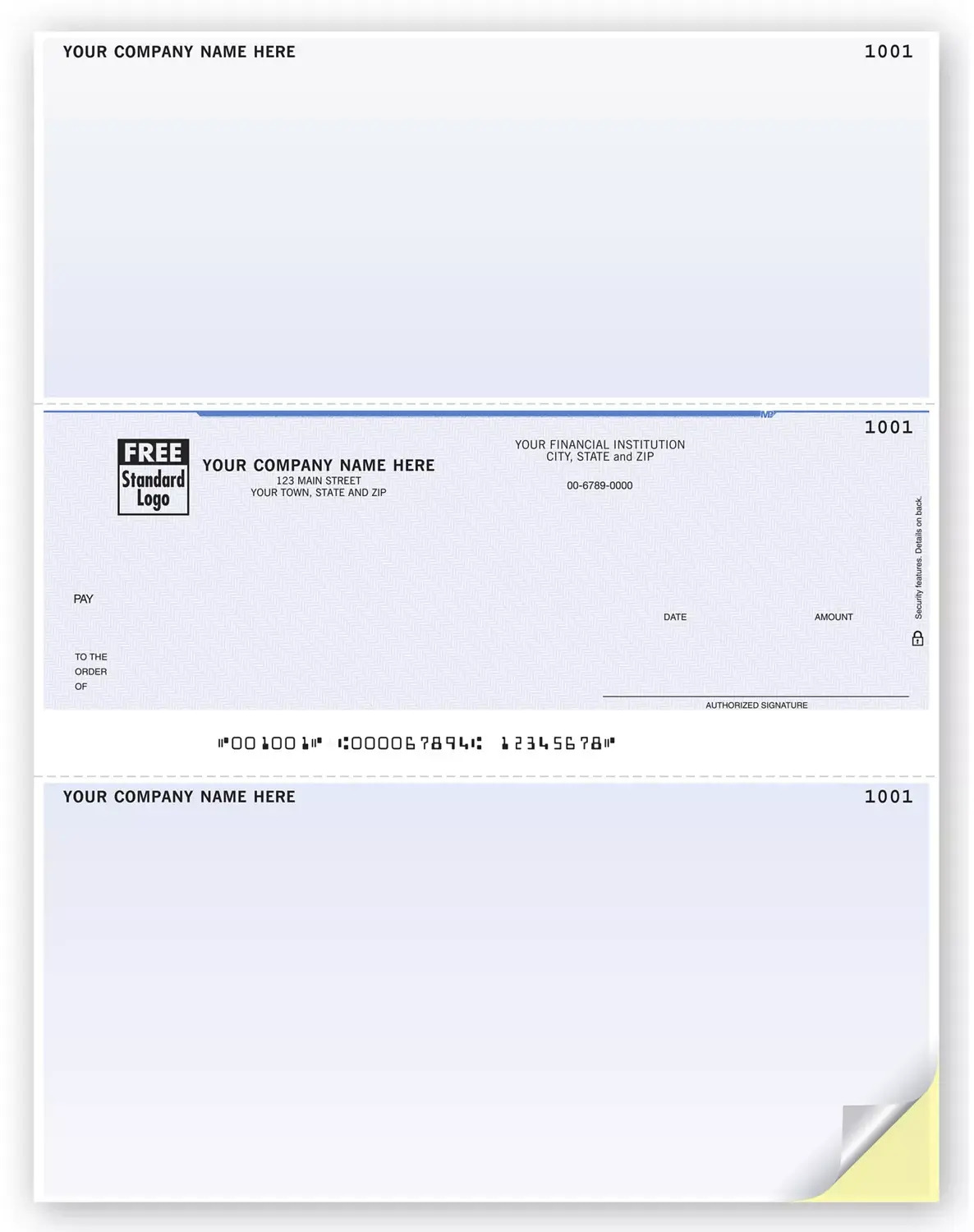 Custom Laser Sage Checks for Your Business