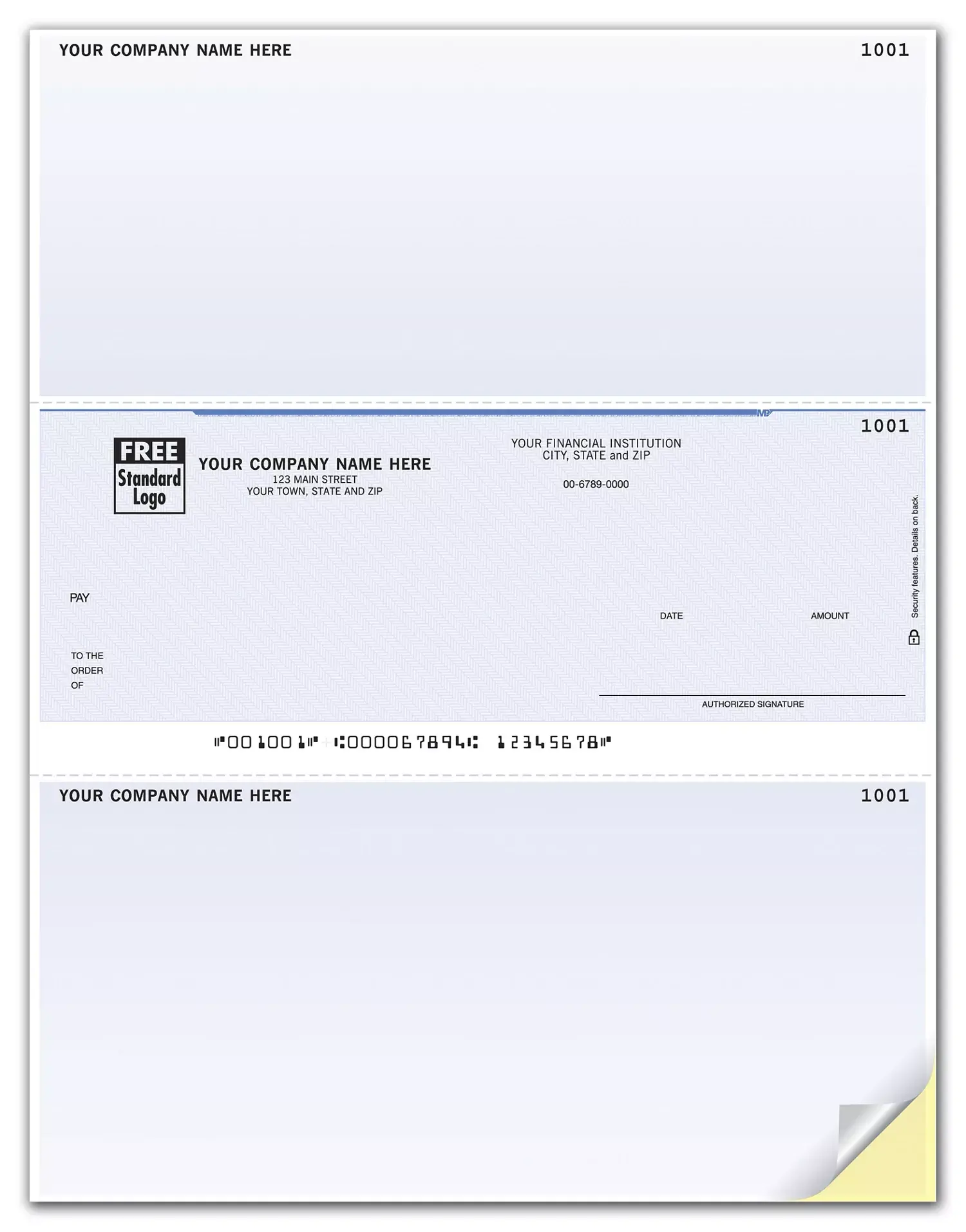 Custom Laser Sage Checks for Your Business