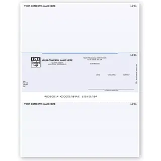 Laser Red Wing® Compatible Business Checks