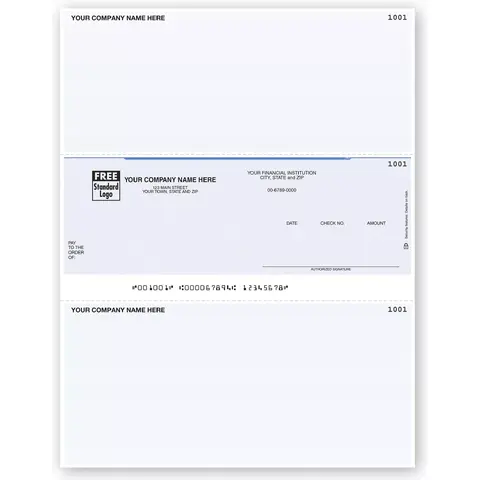 Laser Red Wing® Compatible Business Checks
