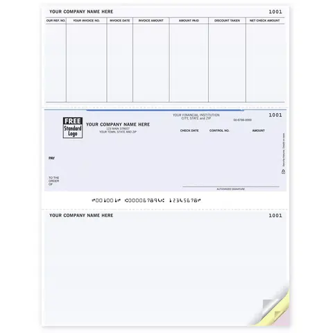 Laser Accounts Payable Checks Compatible with Microsoft Dynamics SL