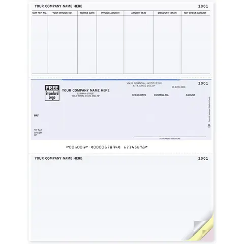 Laser Accounts Payable Checks Compatible with Microsoft Dynamics SL