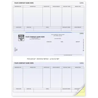 Laser Accounts Payable Business Checks Compatible with Sage Software