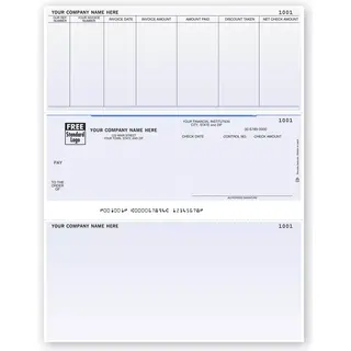 Microsoft Dynamics Software Compatible Accounts Payable Business Checks