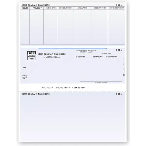 Microsoft Dynamics Software Compatible Accounts Payable Business Checks