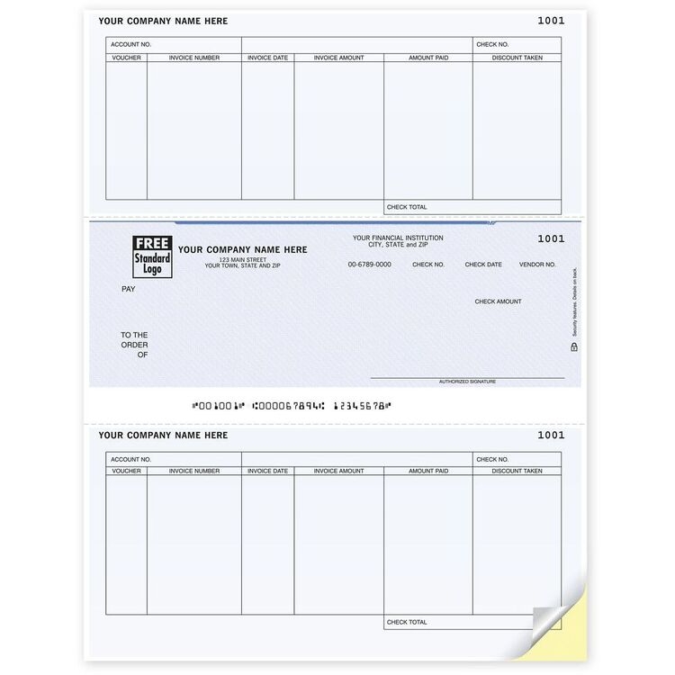 Microsoft© Bookkeeping Accounts Payable Checks