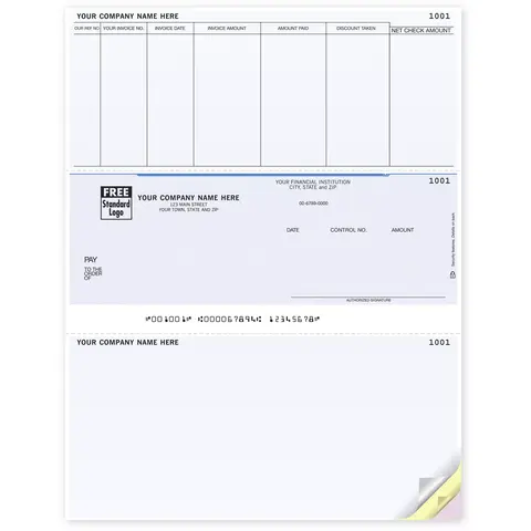 Laser Accounts Payable Checks for Deltek Software
