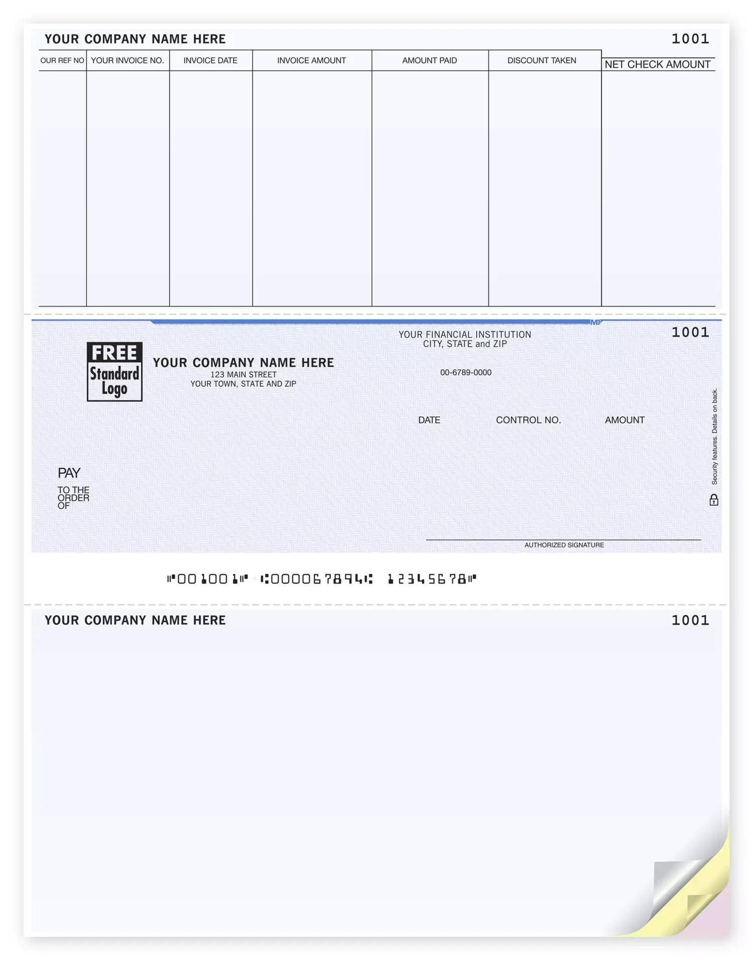 Laser Accounts Payable Checks for Deltek Software