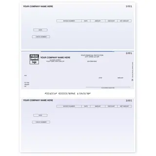 Accounts Payable Checks for Sage Software - Middle Check
