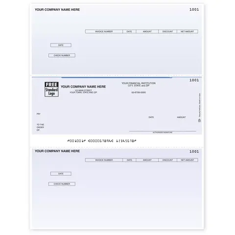 Accounts Payable Checks for Sage Software - Middle Check