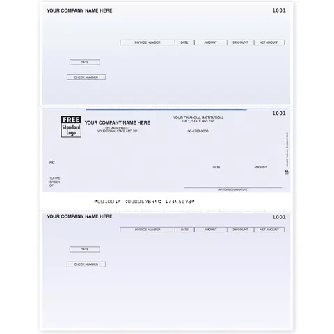 Accounts Payable Checks for Sage Software - Middle Check