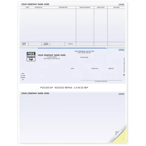 Software Compatible Accounts Payable Computer Checks