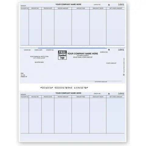 Macola Compatible Computer Checks, Accounts Payable, 7 Columns