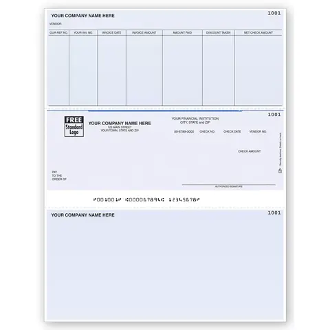 Custom Sage Computer Check Printing for Accounts Payable