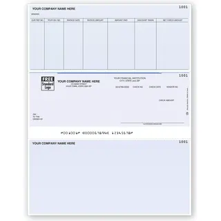 Custom Sage Computer Check Printing for Accounts Payable
