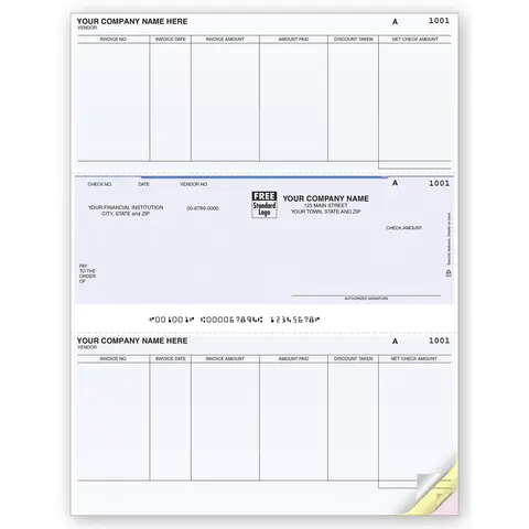 Macola Software Compatible Checks - Accounts Payable