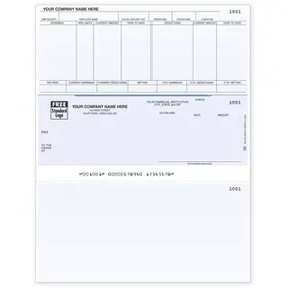 Microsoft® Dynamics Laser Payroll Checks