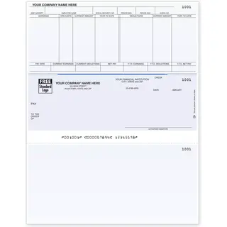 Microsoft® Dynamics Laser Payroll Checks