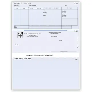 Microsoft® Payroll Checks with FICA and FUTA Tax Deductions