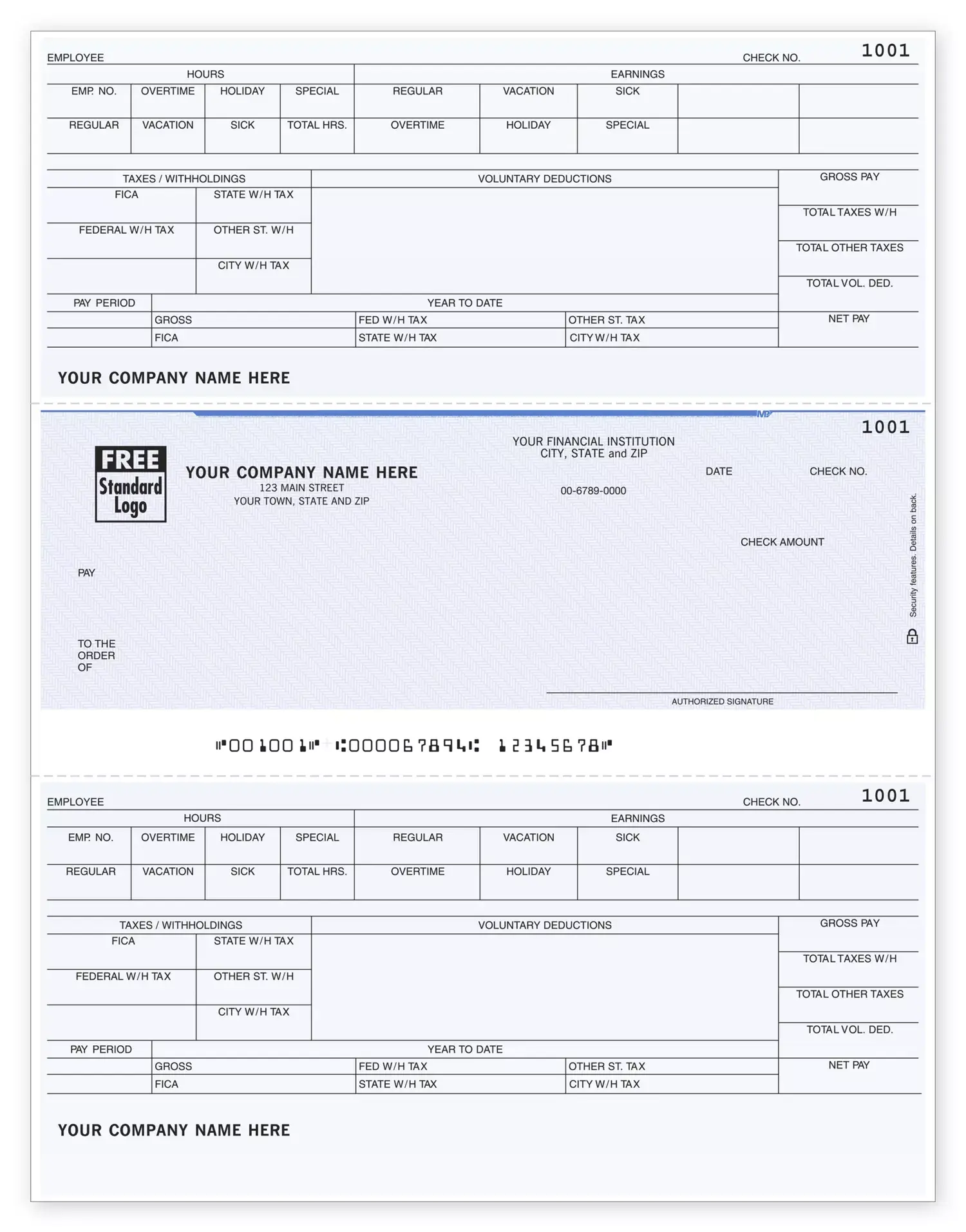 Microsoft Dynamic Payroll Check