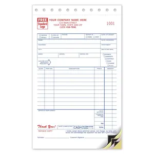 Carbon Copy Sales & Service Invoices