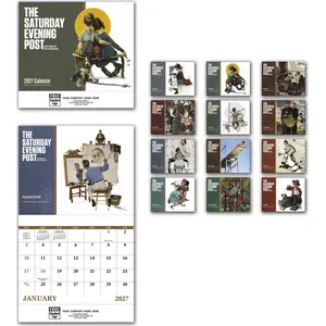 2027 Saturday Evening Post Wall Calendar 