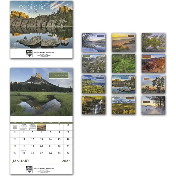 2027 Inspirational Wall Calendars