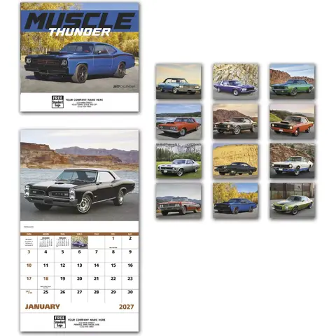 2027 Automotive Wall Calendars