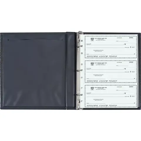 Deskbook Check Cover