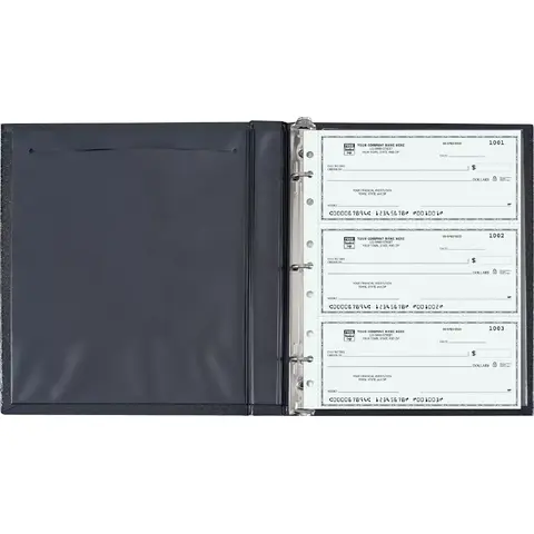 Deskbook Check Cover