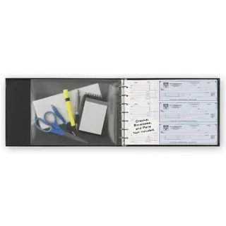 3-To-A-Page Check Binders