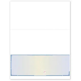 Security Bottom Blank Laser Check