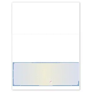 Security Bottom Blank Laser Check