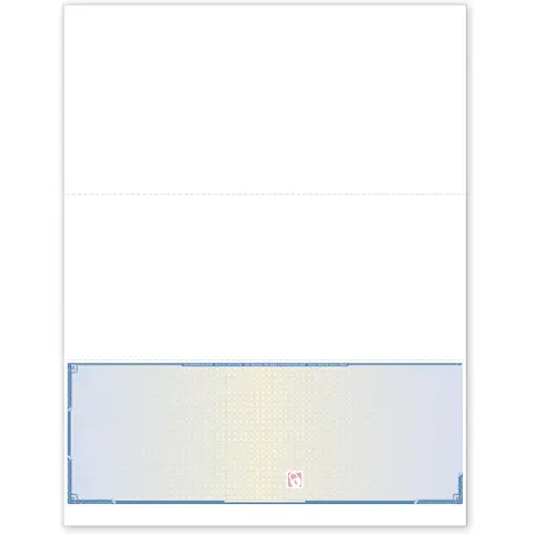 Security Bottom Blank Laser Check