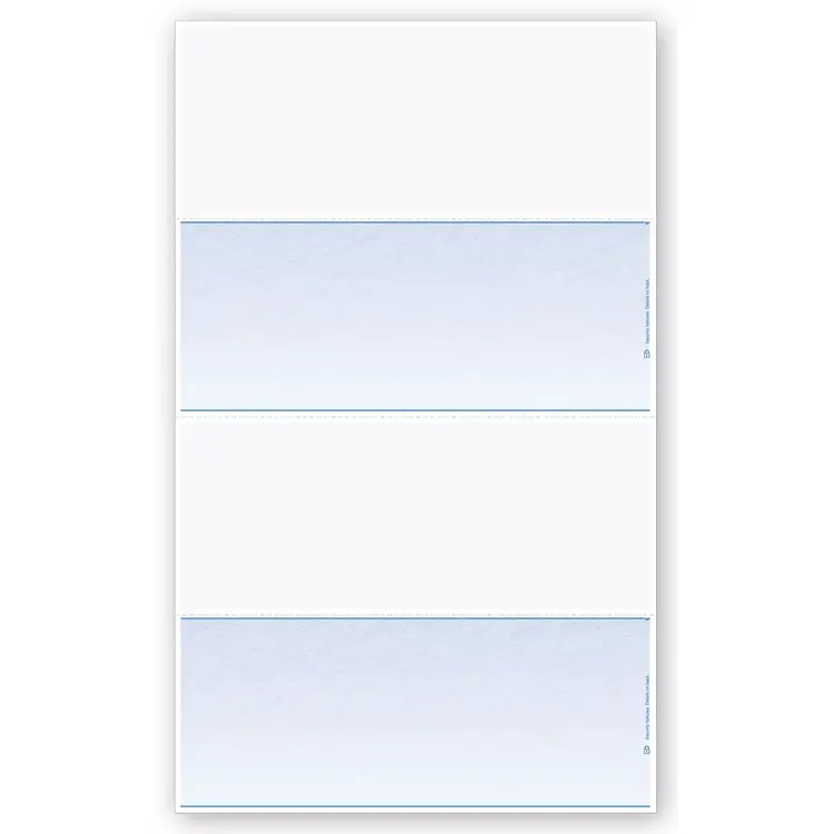 Blank Laser Check - 2-Up