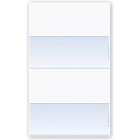 Blank Laser Check - 2-Up