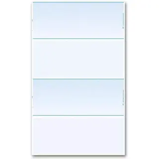 Blank Laser Checks - 2-Up Format