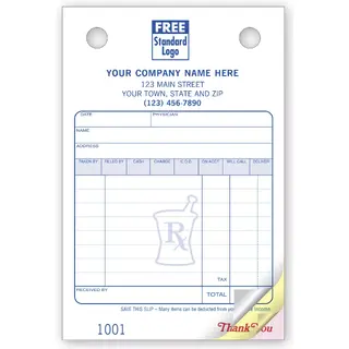 Pharmacy Order Forms, Small
