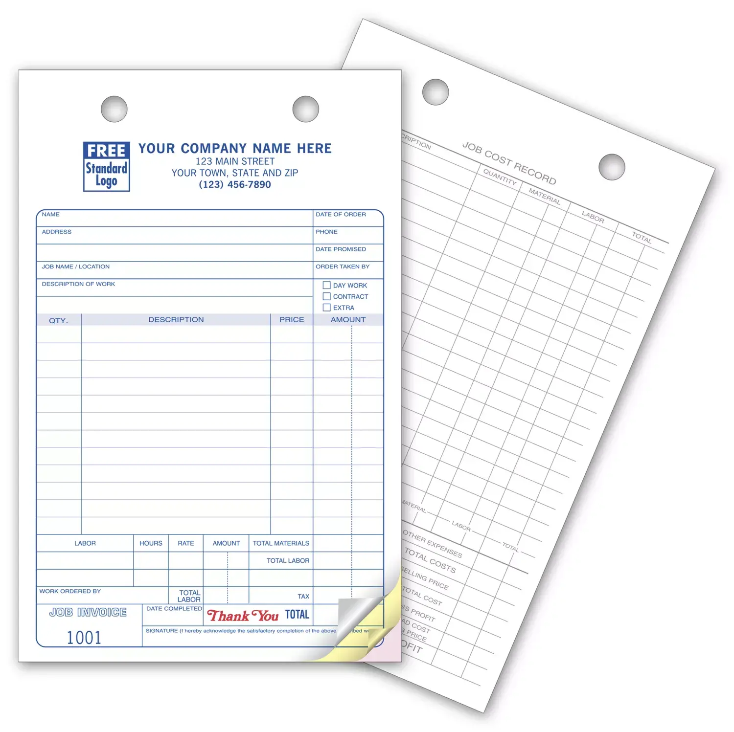 621 - Work Order Forms