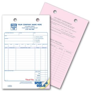 2522 - Sporting Goods Order Forms