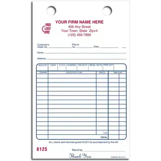 15814 - Cash Register Forms